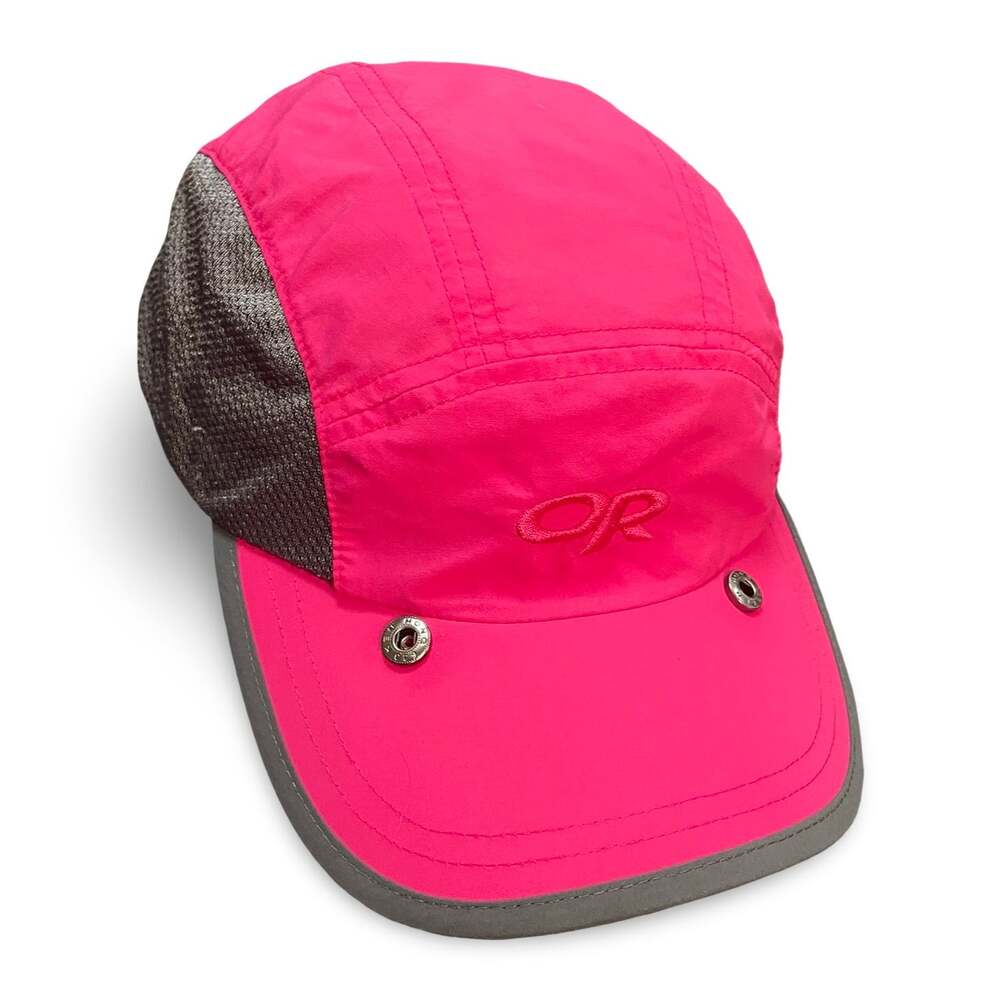 Outdoor Research Sun Runner Cap Pink Removable Neck Cape Flap Sun Hat Medium M
